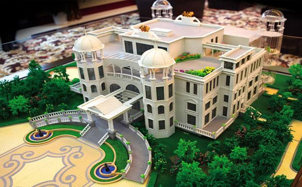 农业清水清水沙盘模型的应用