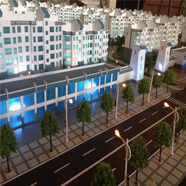 民勤清水楼盘模型