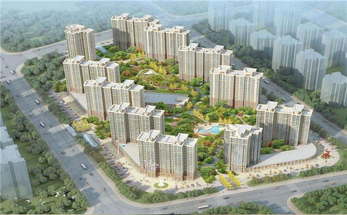 清水楼盘模型 清水楼盘模型