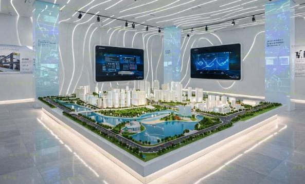清水2026 沙盘模型制作新工艺，数字互动与传统工艺相融合！